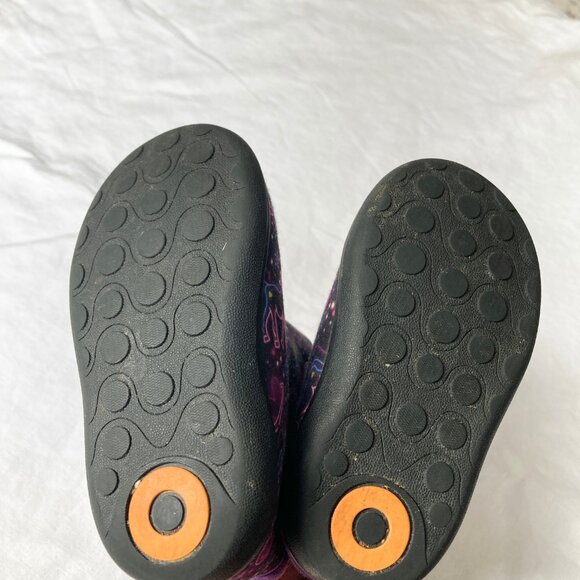 Size 6 Bogs Boots Baby Toddler Purple Unicorn Waterproof Rain Boots - Picture 7 of 8